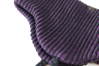 THE FACTORY MADE / EARFLAP KNIT HAIR BAND - BLACK,CHACOAL GRAY【FM966】