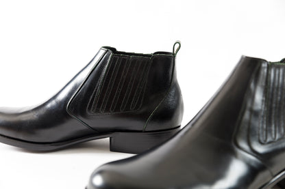 PETROSOLAUM / 81106-PO03 Side gore / Cordvan butt - Green / Black