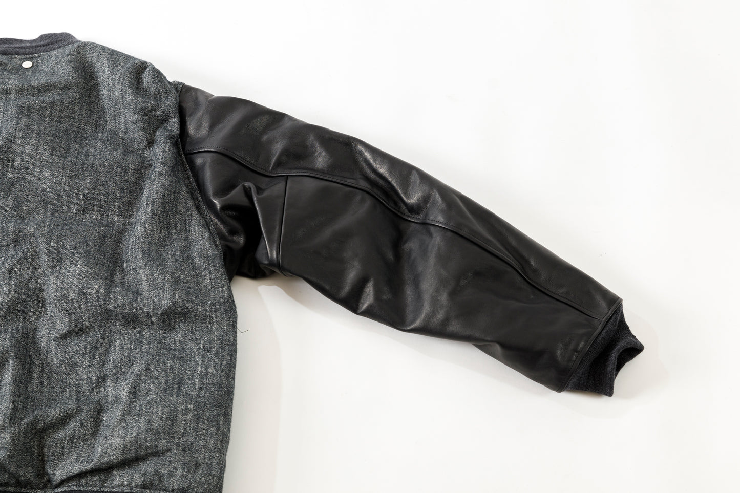 NULABEL / 522-208 DOWN AWARD JACKET - Black