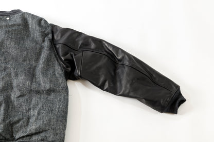 NULABEL / 522-208 DOWN AWARD JACKET - Black