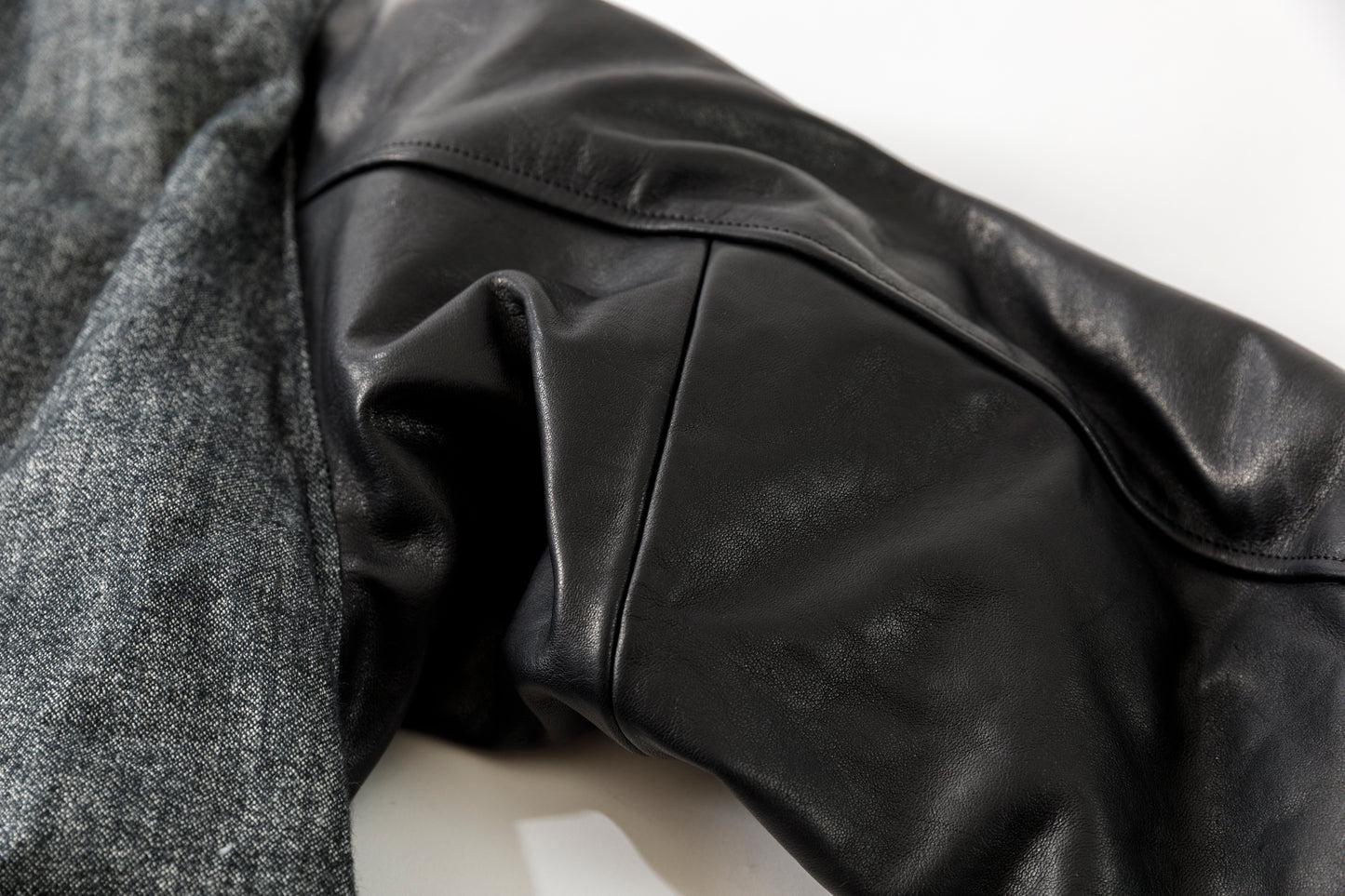 NULABEL / 522-208 DOWN AWARD JACKET - Black