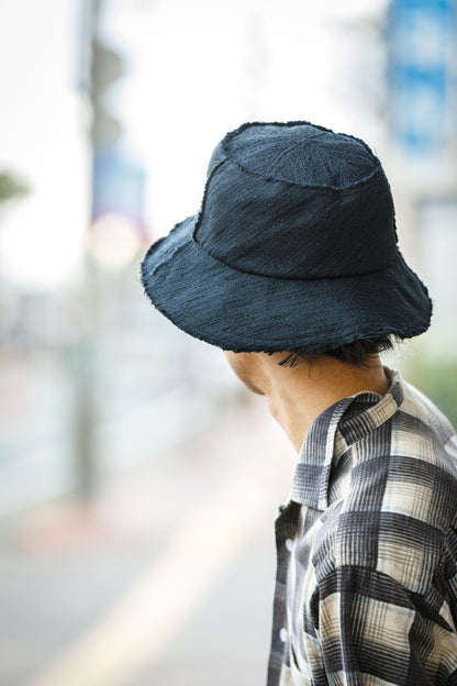 THE FACTORY MADE / SLAB JACUARD HAT - BLACK【FM960】