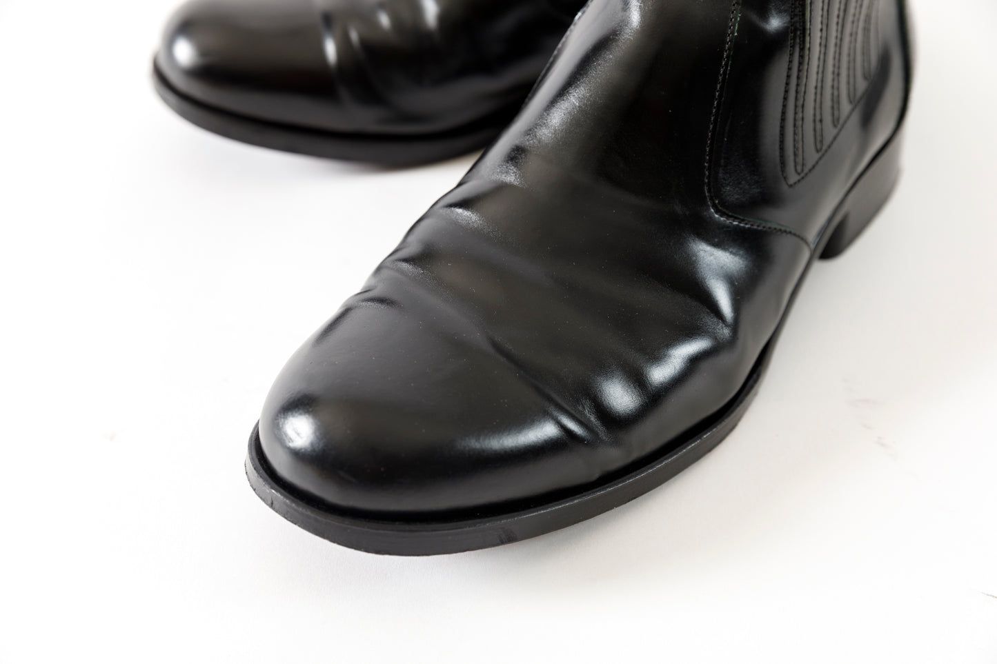 PETROSOLAUM / 81106-PO03 Side gore / Cordvan butt - Green / Black