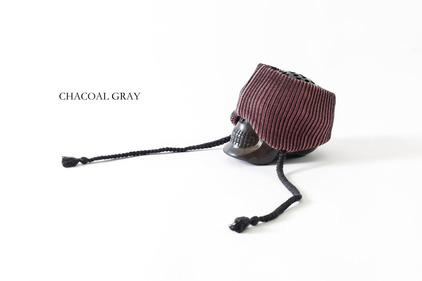 THE FACTORY MADE / EARFLAP KNIT HAIR BAND - BLACK,CHACOAL GRAY【FM966】