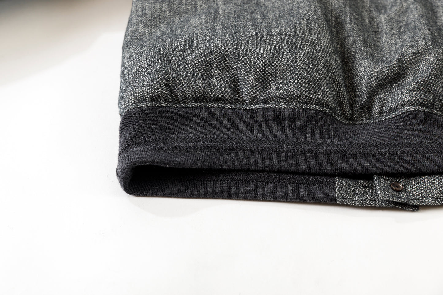 NULABEL / 522-208 DOWN AWARD JACKET - Black