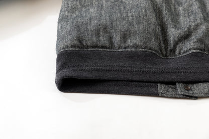 NULABEL / 522-208 DOWN AWARD JACKET - Black