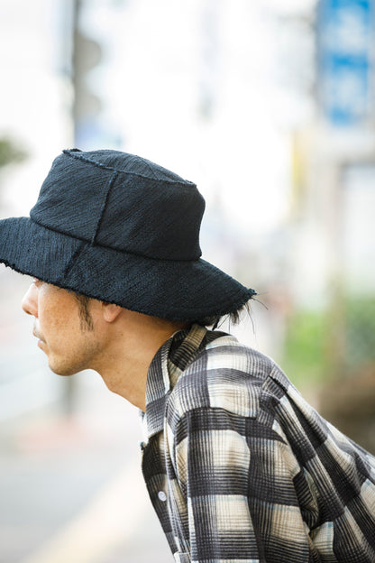 THE FACTORY MADE / SLAB JACUARD HAT - BLACK【FM960】