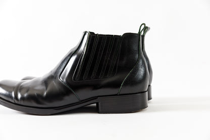 PETROSOLAUM / 81106-PO03 Side gore / Cordvan butt - Green / Black