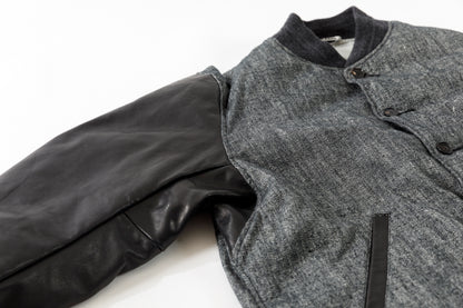 NULABEL / 522-208 DOWN AWARD JACKET - Black