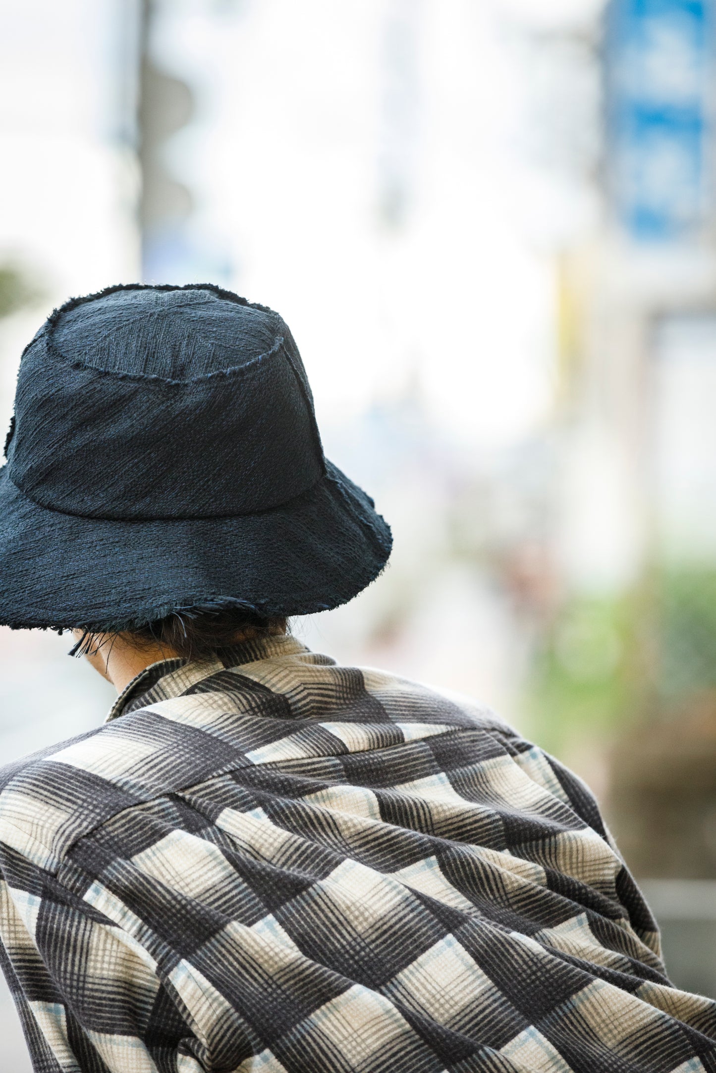 THE FACTORY MADE / SLAB JACUARD HAT - BLACK【FM960】