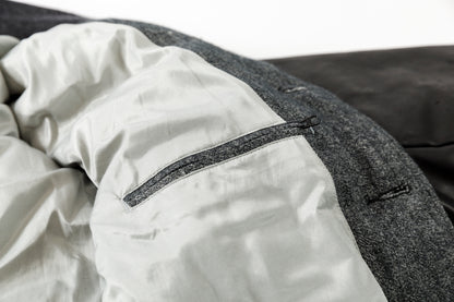 NULABEL / 522-208 DOWN AWARD JACKET - Black