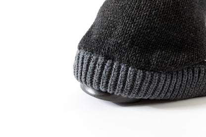 THE FACTORY MADE / BULKY KNIT BONNET - BLACK,CHACOAL GRAY【FM977】