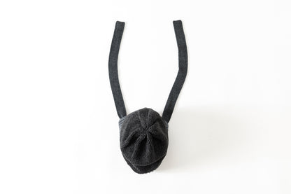 THE FACTORY MADE / BULKY KNIT BONNET - BLACK,CHACOAL GRAY【FM977】
