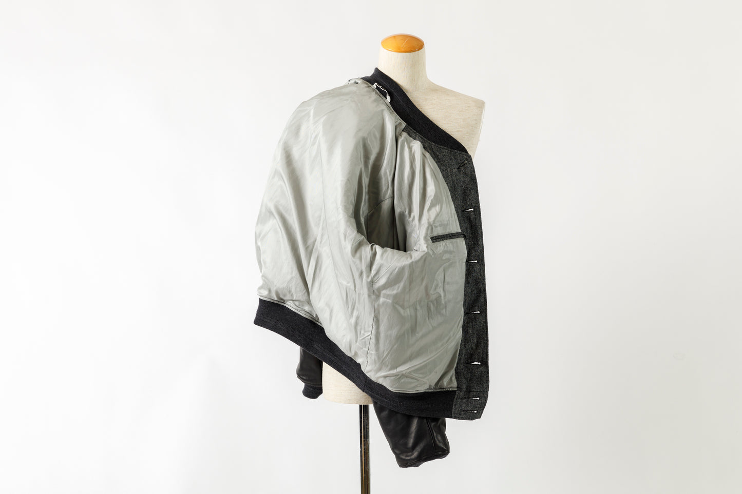 NULABEL / 522-208 DOWN AWARD JACKET - Black