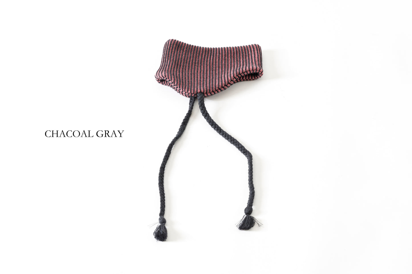 THE FACTORY MADE / EARFLAP KNIT HAIR BAND - BLACK,CHACOAL GRAY【FM966】