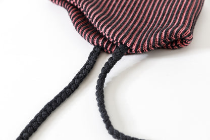 THE FACTORY MADE / EARFLAP KNIT HAIR BAND - BLACK,CHACOAL GRAY【FM966】