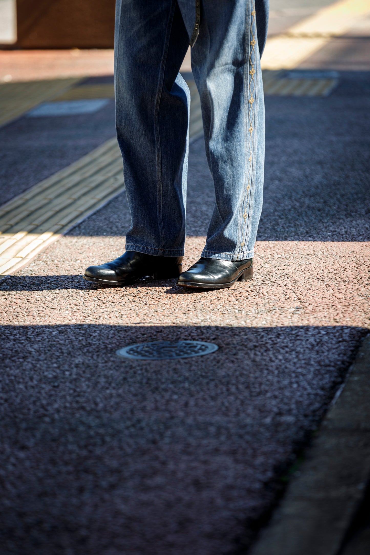 PETROSOLAUM / 81106-PO03 Side gore / Cordvan butt - Green / Black