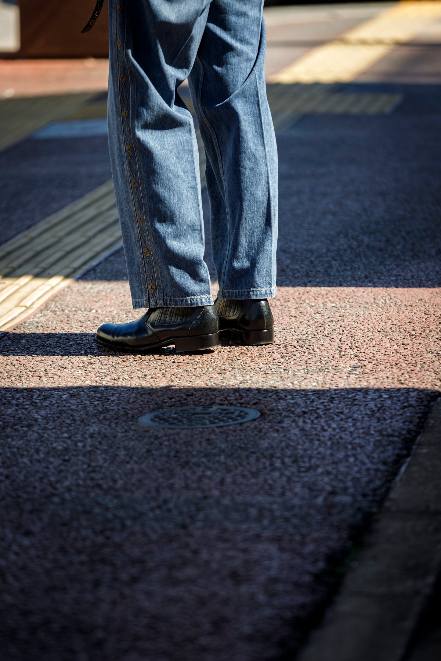 PETROSOLAUM / 81106-PO03 Side gore / Cordvan butt - Green / Black