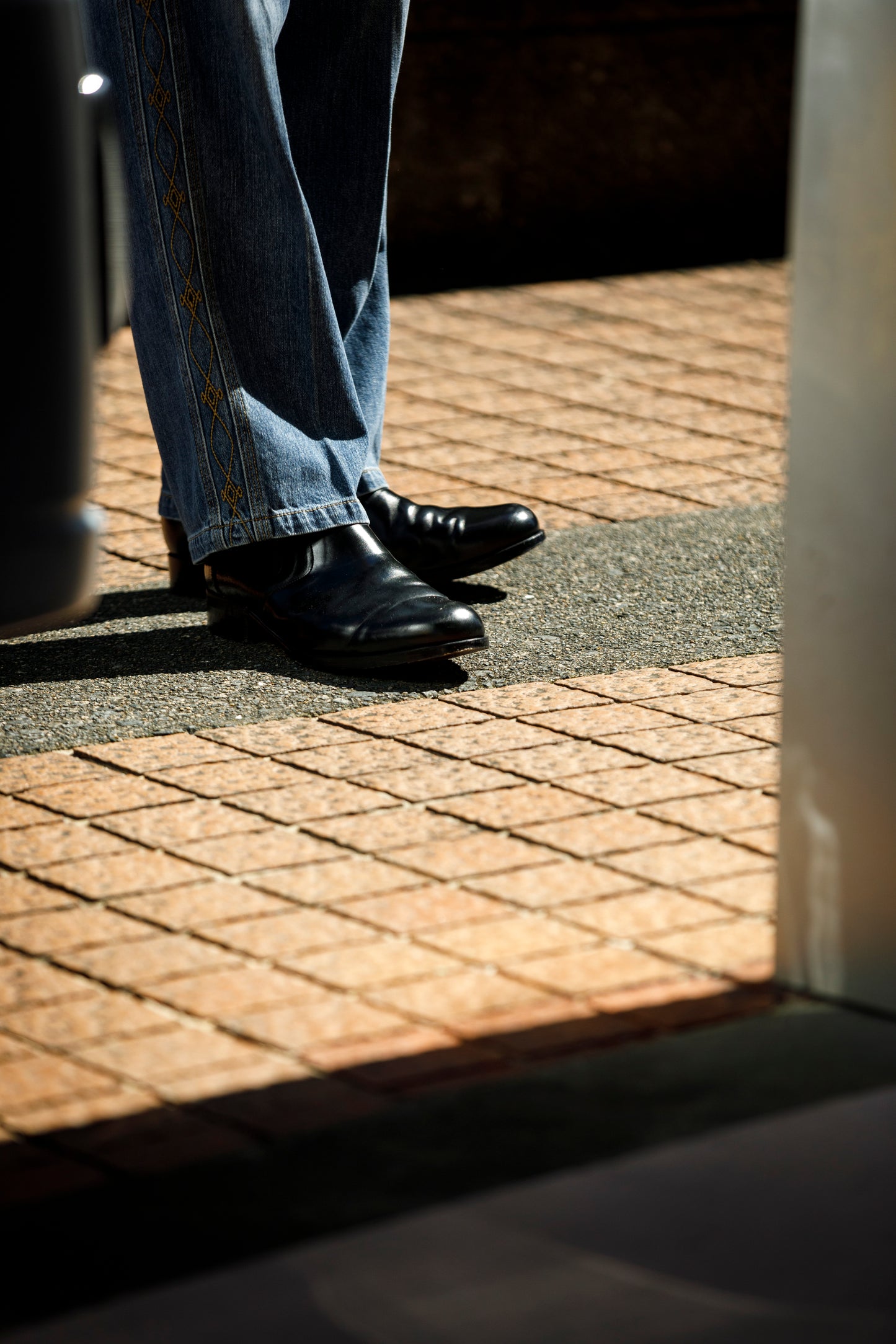 PETROSOLAUM / 81106-PO03 Side gore / Cordvan butt - Green / Black