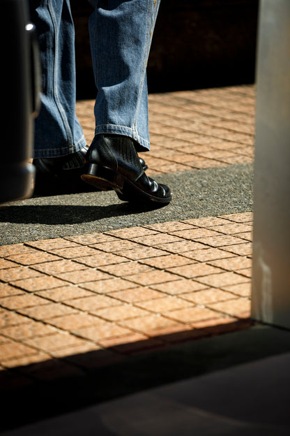 PETROSOLAUM / 81106-PO03 Side gore / Cordvan butt - Green / Black