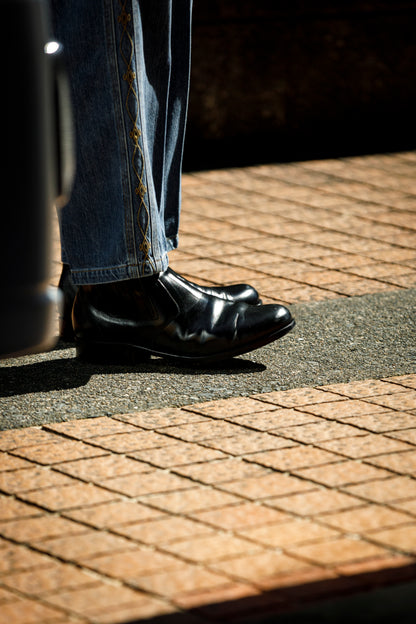 PETROSOLAUM / 81106-PO03 Side gore / Cordvan butt - Green / Black