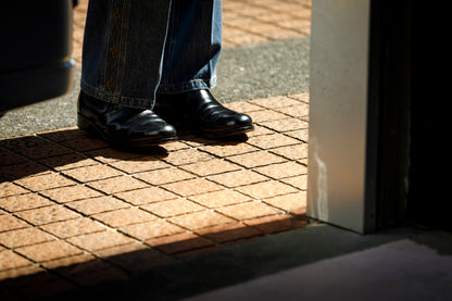 PETROSOLAUM / 81106-PO03 Side gore / Cordvan butt - Green / Black