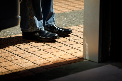 PETROSOLAUM / 81106-PO03 Side gore / Cordvan butt - Green / Black