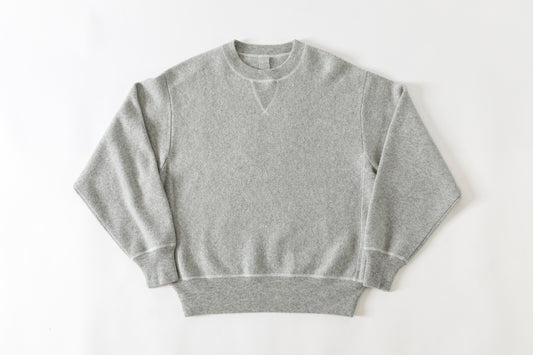 MEIAS / PURE CASHMERE SWEAT PO - T.Gray