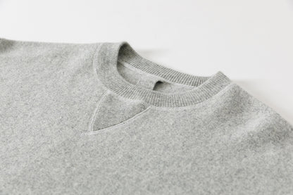 MEIAS / PURE CASHMERE SWEAT PO - T.Gray