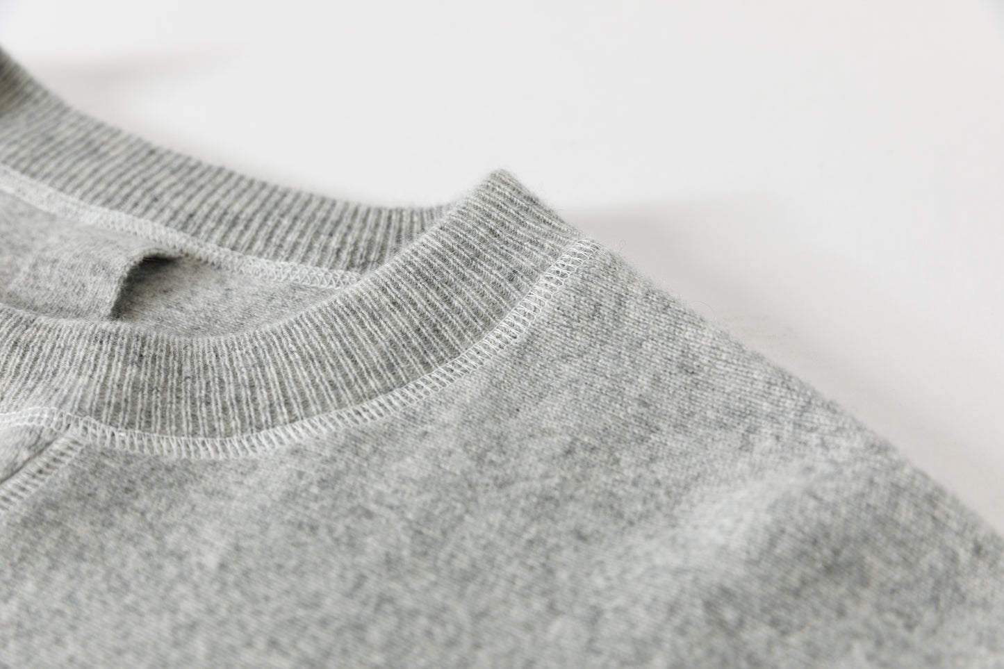 MEIAS / PURE CASHMERE SWEAT PO - T.Gray