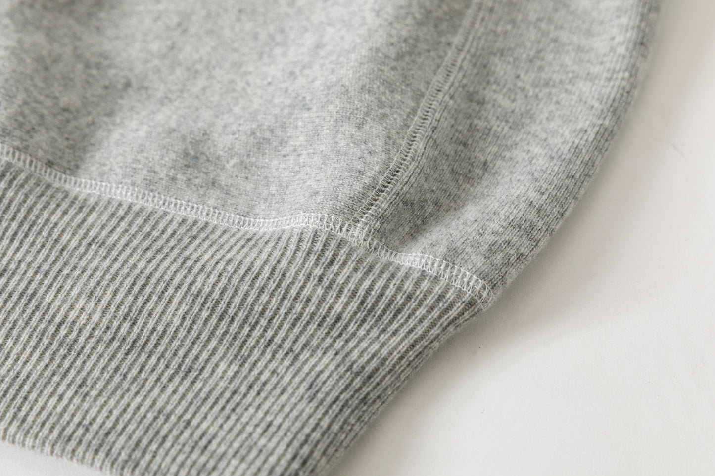 MEIAS / PURE CASHMERE SWEAT PO - T.Gray