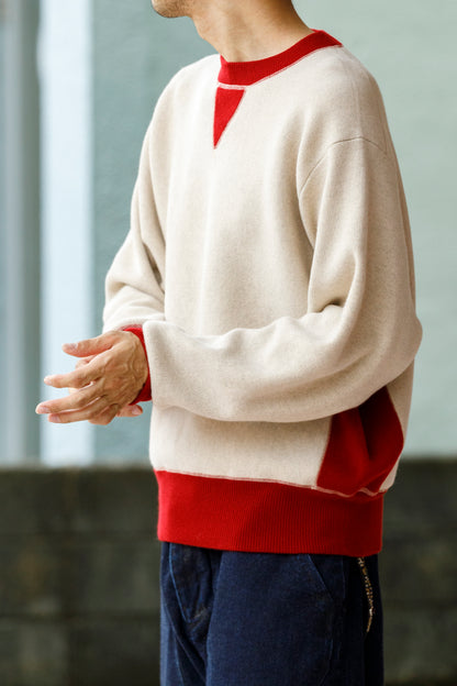 MEIAS / PURE CASHMERE SWEAT PO - Beige