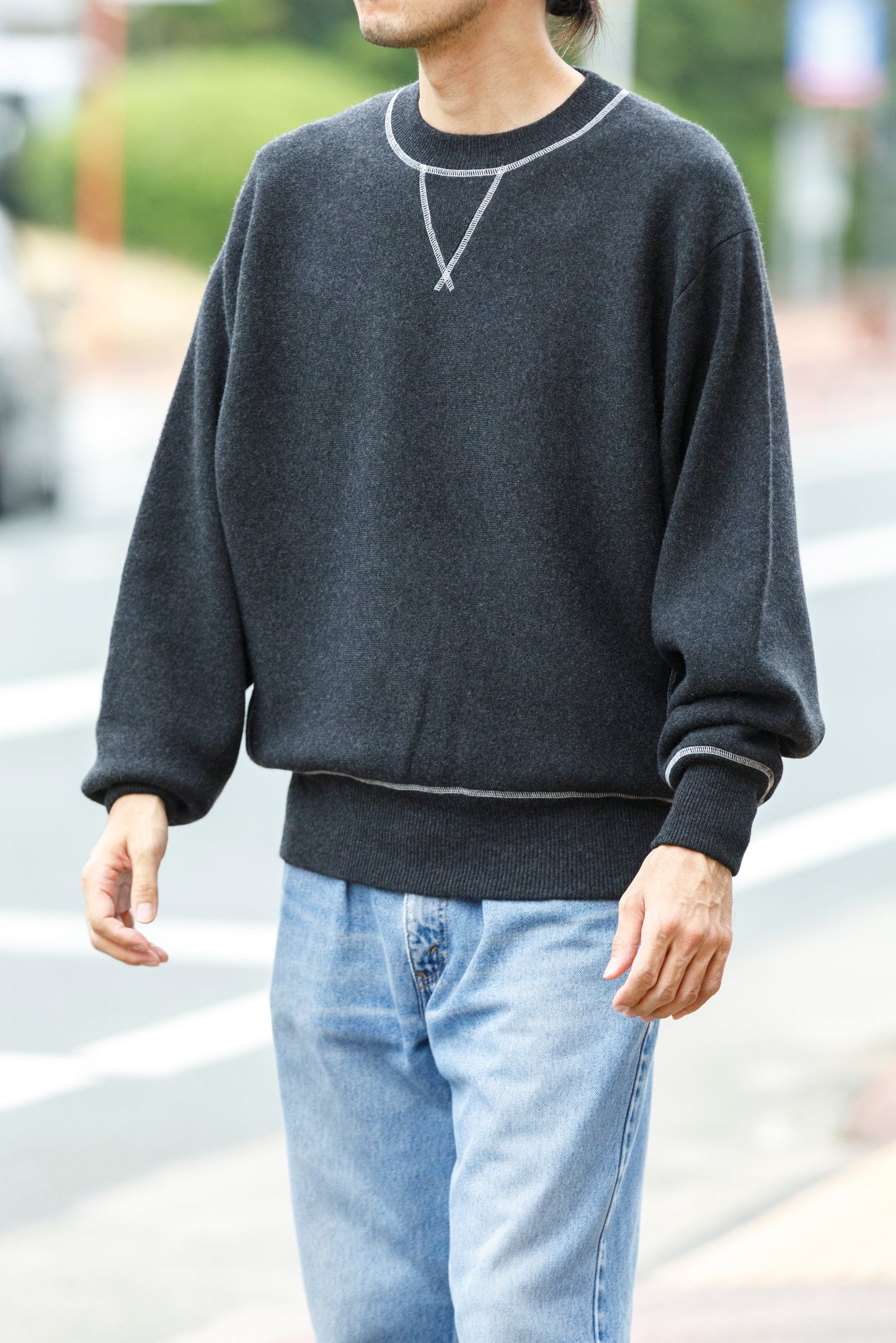 MEIAS / PURE CASHMERE SWEAT PO - Chacoal