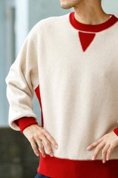 MEIAS / PURE CASHMERE SWEAT PO - Beige
