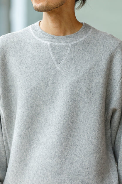 MEIAS / PURE CASHMERE SWEAT PO - T.Gray