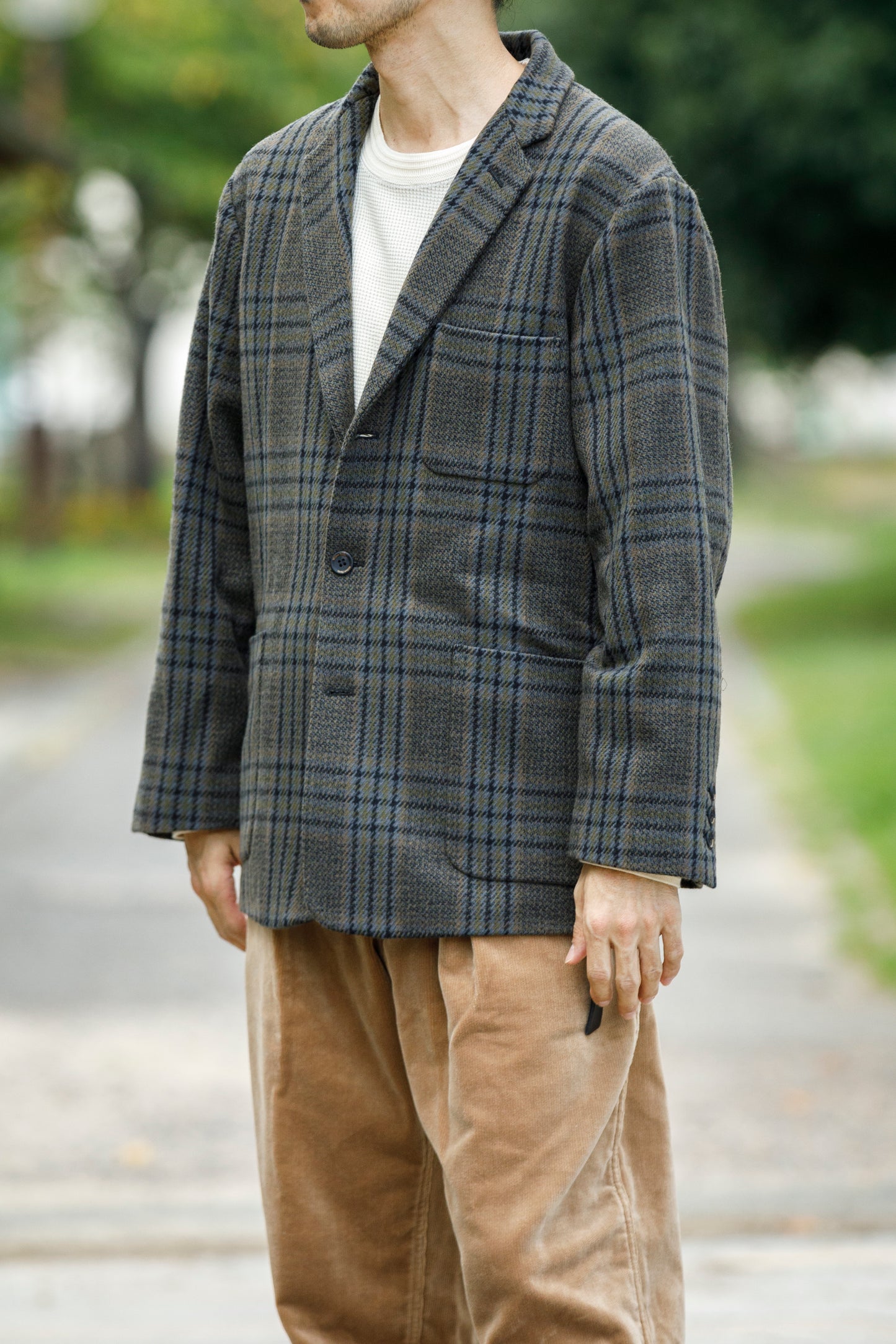 Willow Pants P-032 - Grey Check