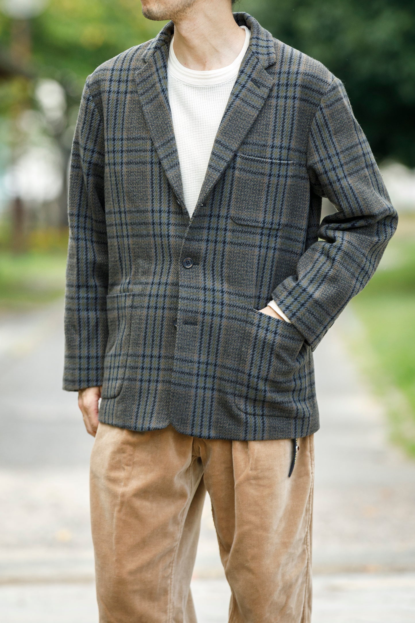Willow Pants P-032 - Grey Check