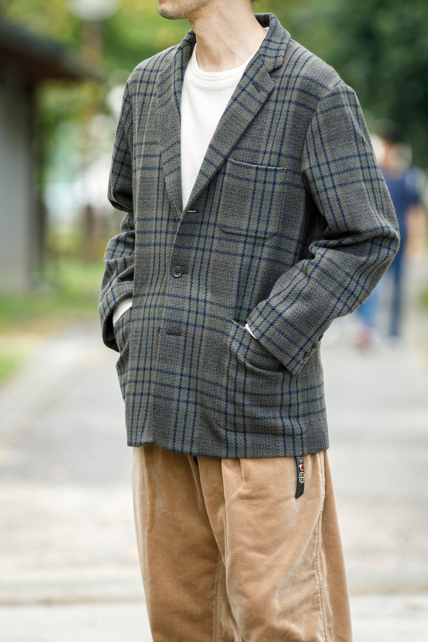 Willow Pants P-032 - Grey Check