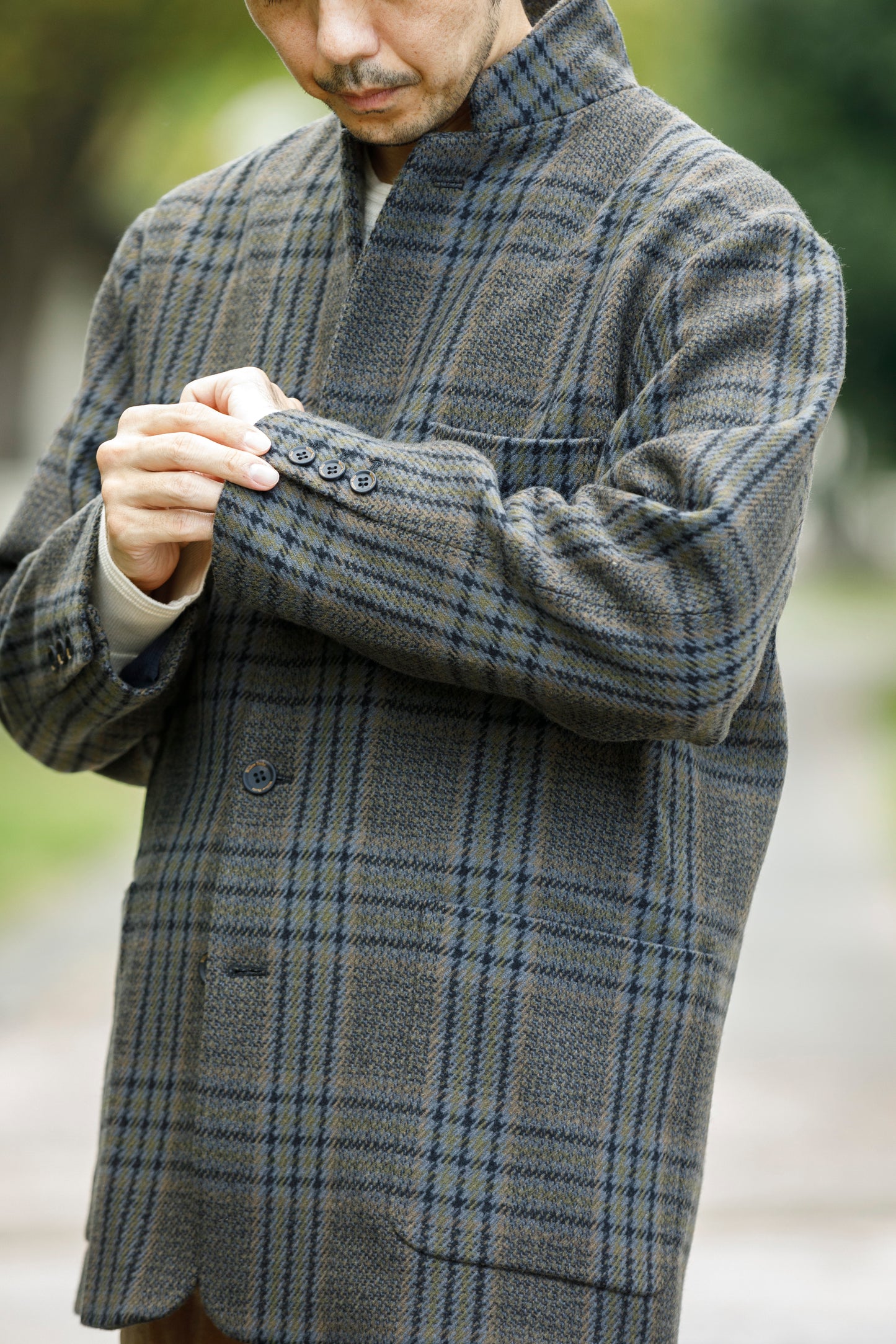 Willow Pants P-032 - Grey Check