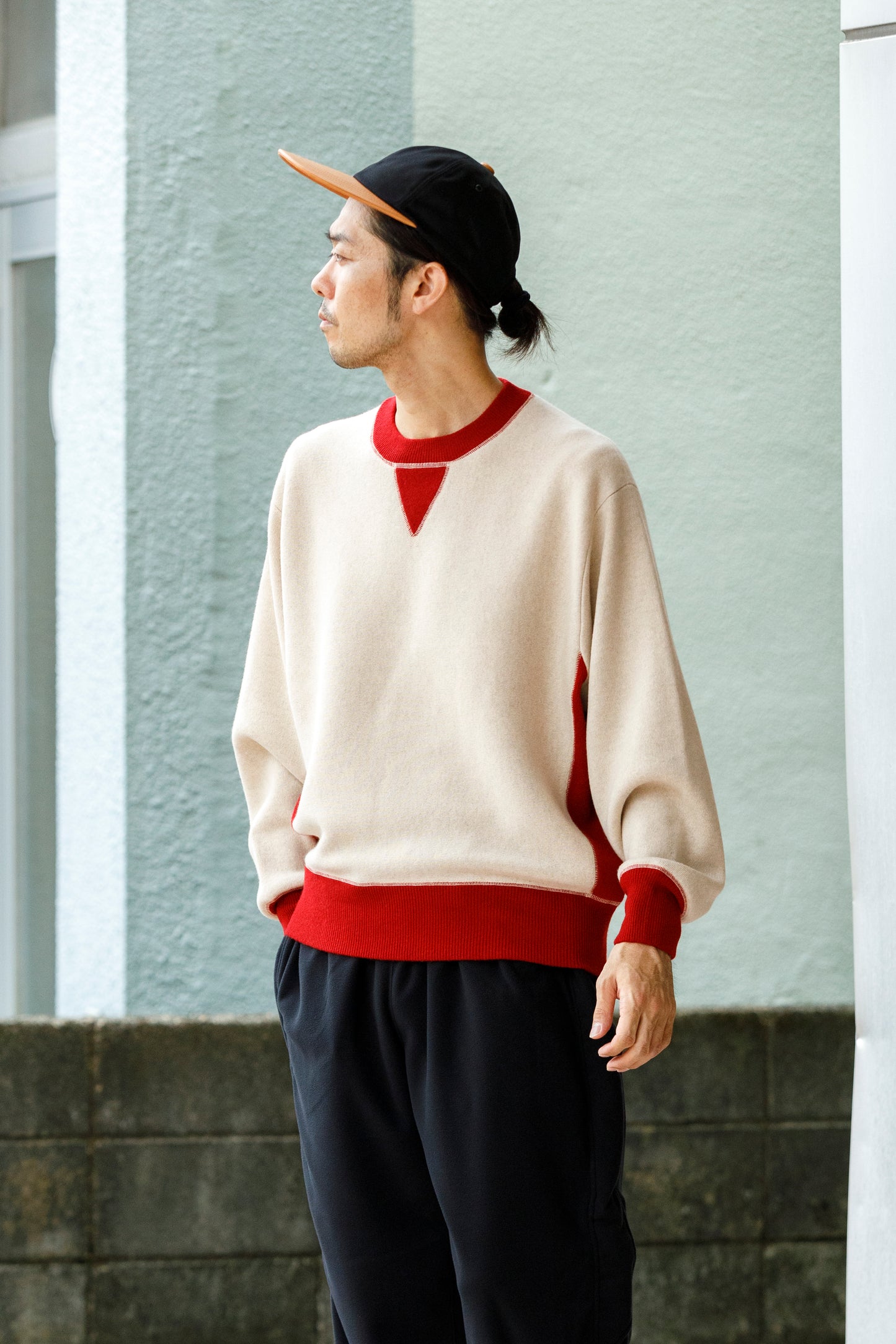 MEIAS / PURE CASHMERE SWEAT PO - Beige