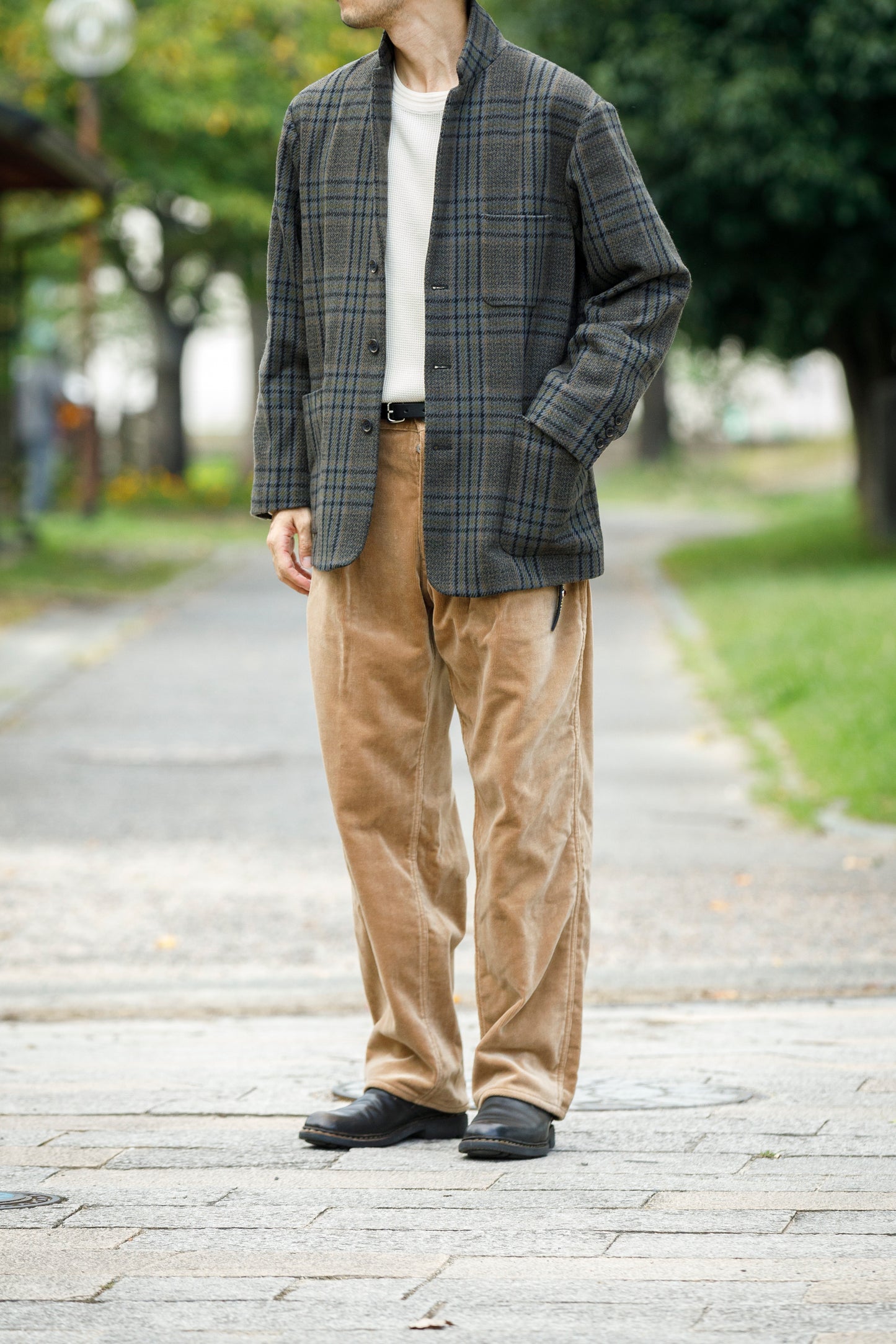 Willow Pants P-035_Beige Corduroy