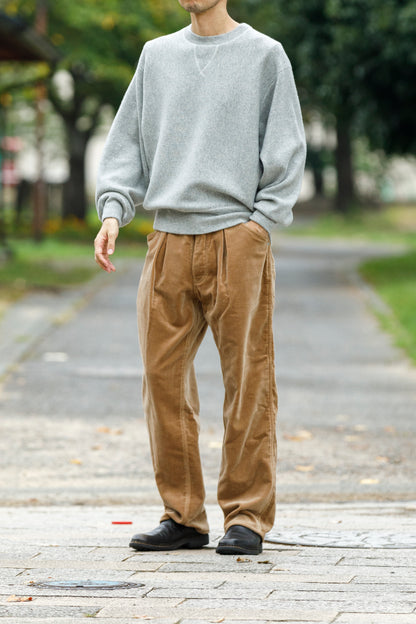 MEIAS / PURE CASHMERE SWEAT PO - T.Gray