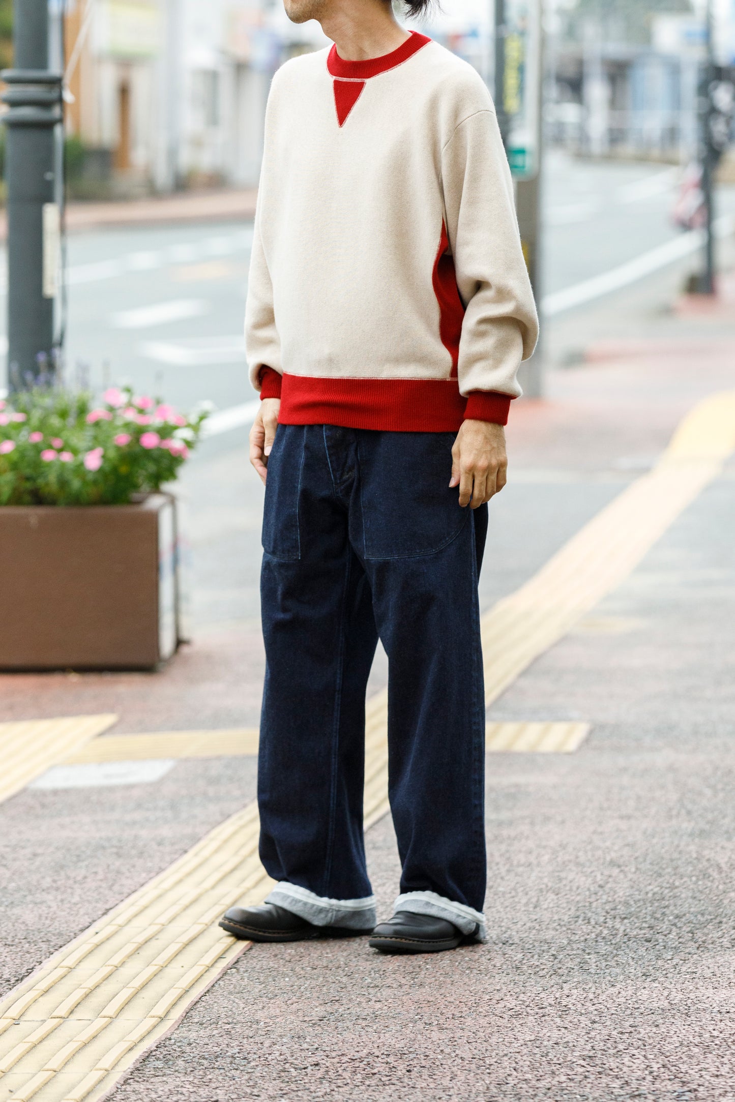 MEIAS / PURE CASHMERE SWEAT PO - Beige