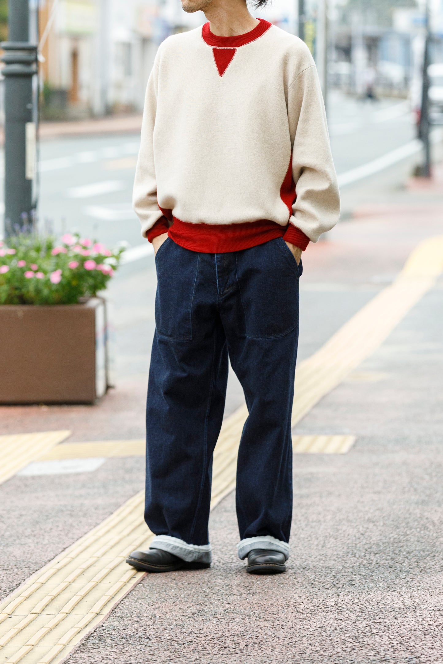 MEIAS / PURE CASHMERE SWEAT PO - Beige