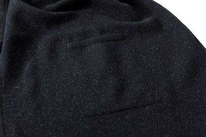 Nikki ESSENTIAL PIECE  / Felting Wool Over Stole - Chacoal