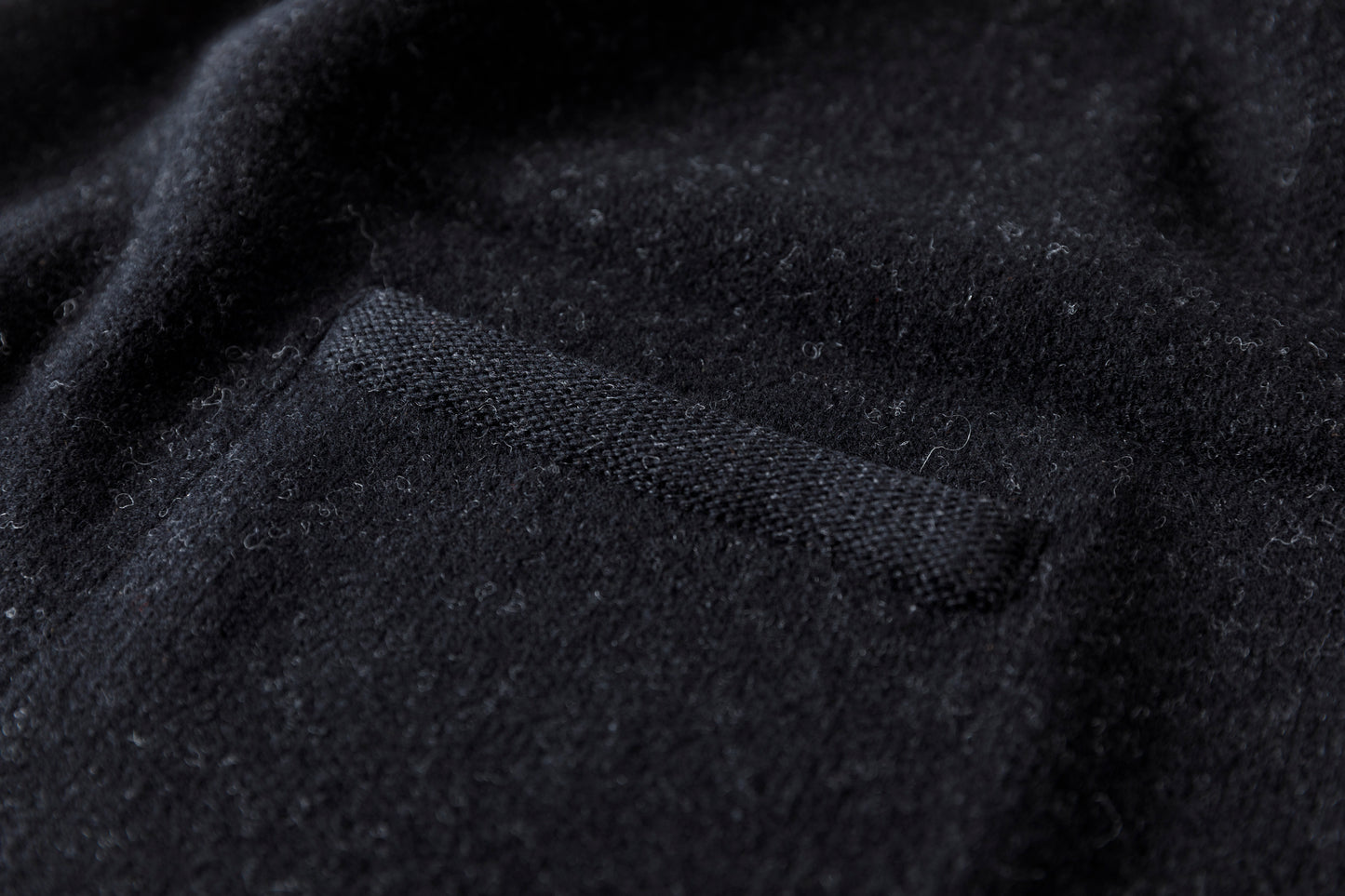 Nikki ESSENTIAL PIECE  / Felting Wool Over Stole - Chacoal