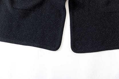 Nikki ESSENTIAL PIECE  / Felting Wool Over Stole - Chacoal