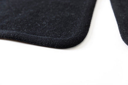 Nikki ESSENTIAL PIECE  / Felting Wool Over Stole - Chacoal