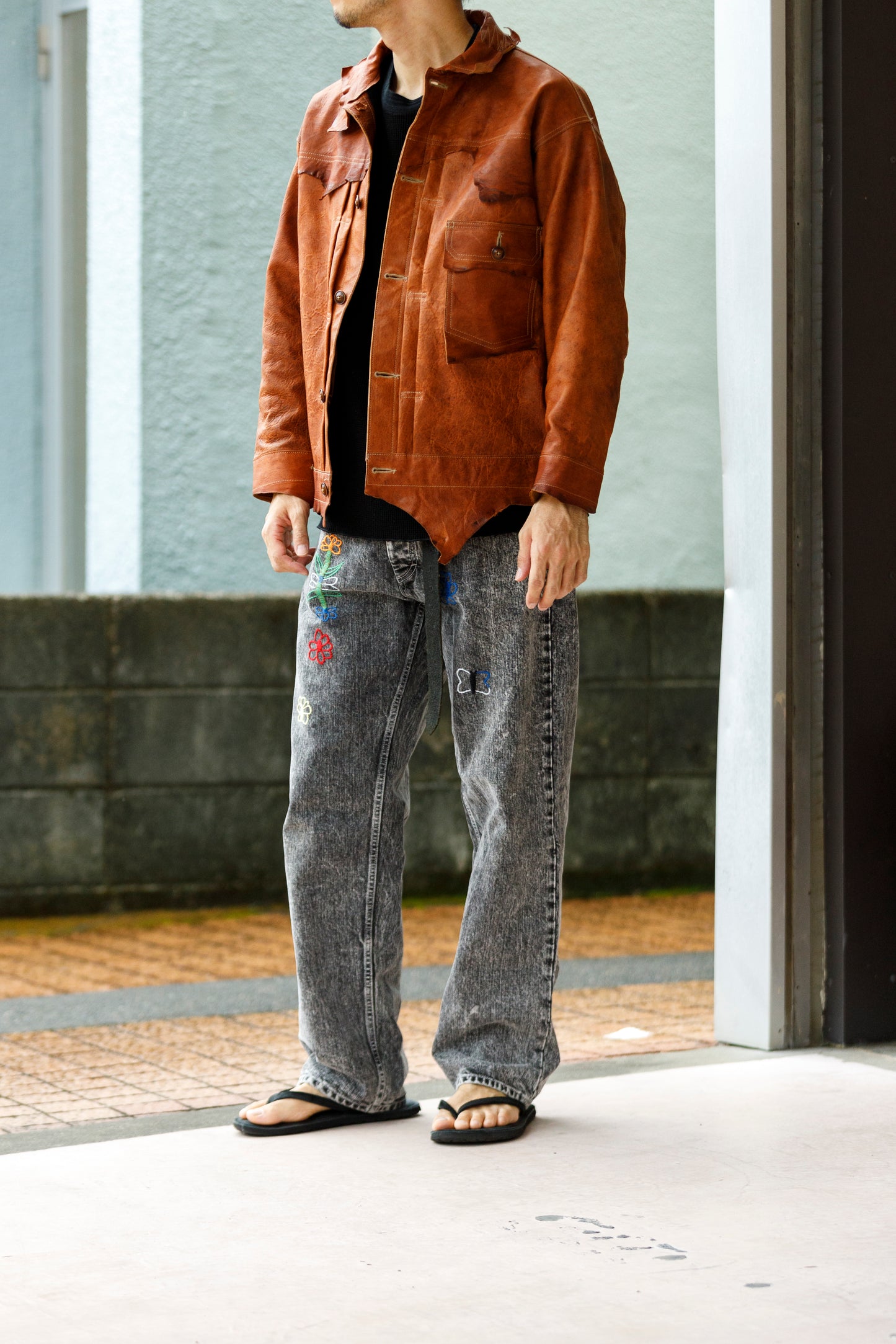 Willow Pants Y-004 "Chemical Black" Exclusive 刺繍モデル