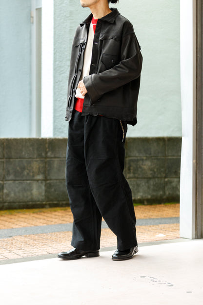 Willow Pants P-023_Black fleece